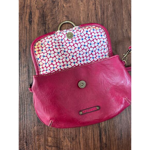 Vintage Leather Liz Claiborne Red Small Purse - Picture 3 of 4